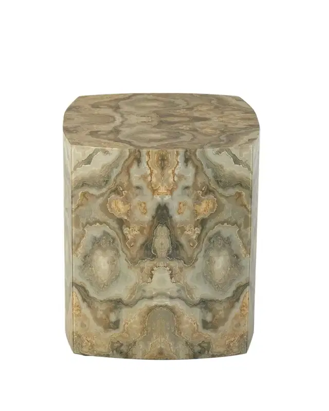 Jamie Young Ink Blot Curved Side Table