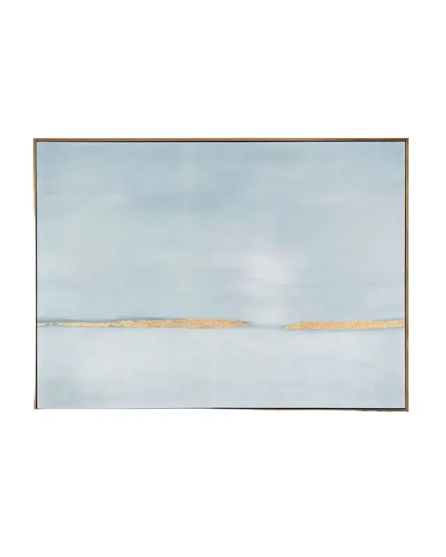 John-Richard Collection "Linen Dreams Gold" Giclee Wall Art by Claire Gowdy