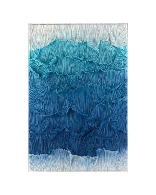 John-Richard Collection "Ombre Waves I" Original Wall Art by Tony Fey