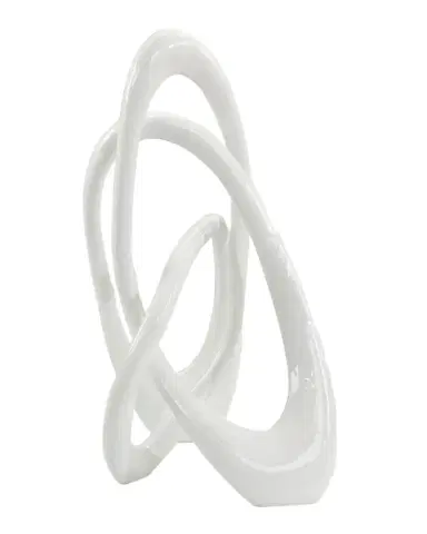 John-Richard Collection Twisted Rings Sculpture | Thumbnail 1