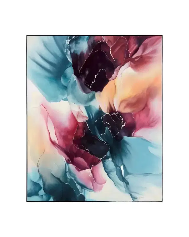 John-Richard Collection "Jewel Infusion" Original Painting by Teng Fei