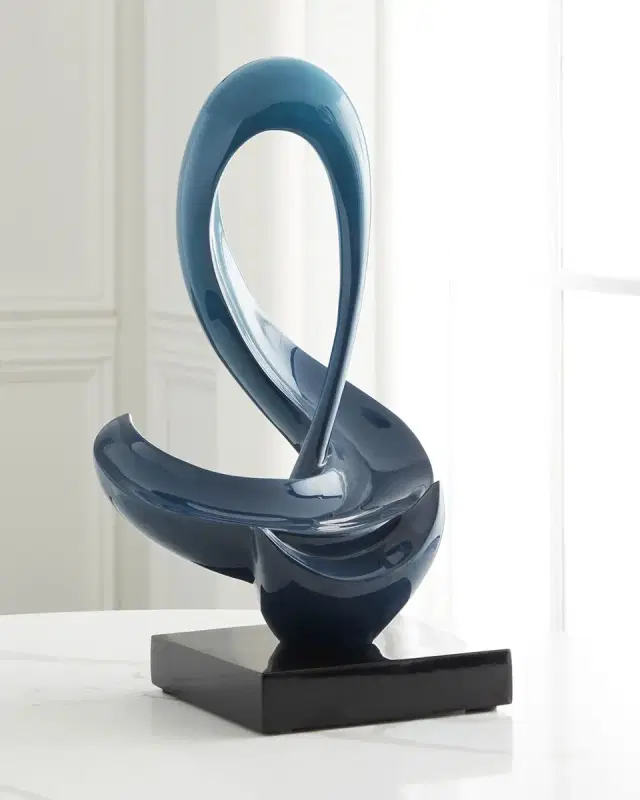 John-Richard Collection Sinuous Loop Sculpture