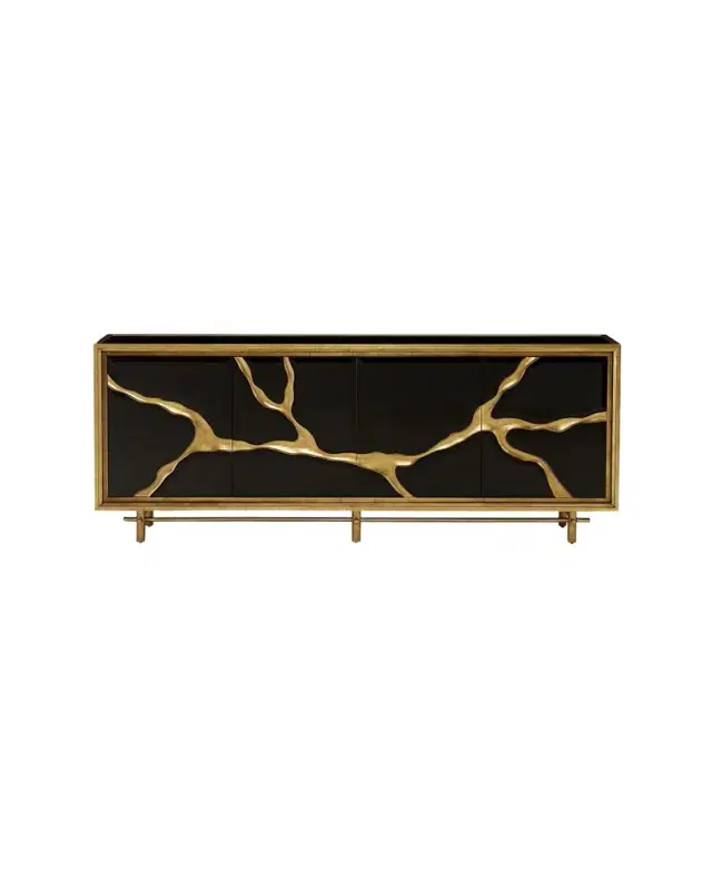 John-Richard Collection Ravine Black Credenza