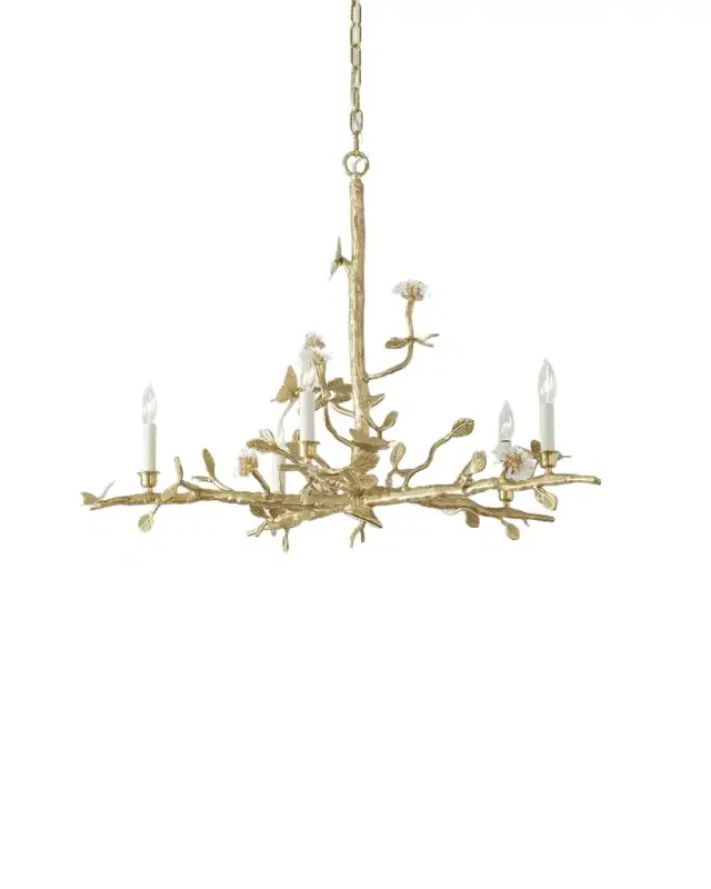 John-Richard Collection Tranquille 36" 5-Light Chandelier