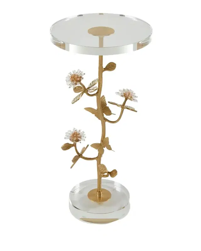John-Richard Collection Corolla Butterfly Martini Table