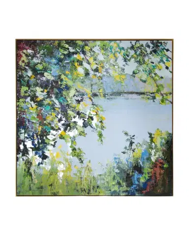 John-Richard Collection "The Secret Lake" Embellished Giclee by Lorrie Lane | Thumbnail 1