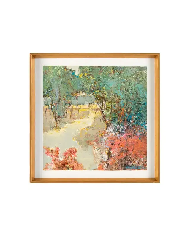 John-Richard Collection "The Trail Forward" Original Painting by Liu Mengzhou