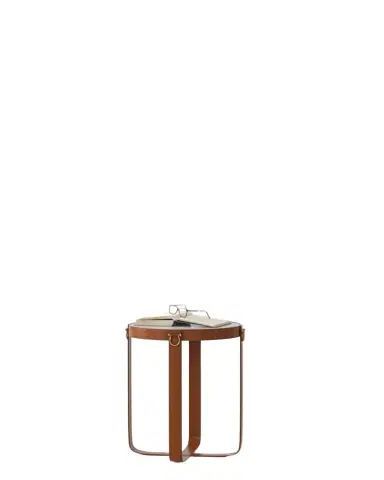 Sarreid Leather Harness Side Table | Thumbnail 1 Sarreid Leather Harness Side Table | Thumbnail 1