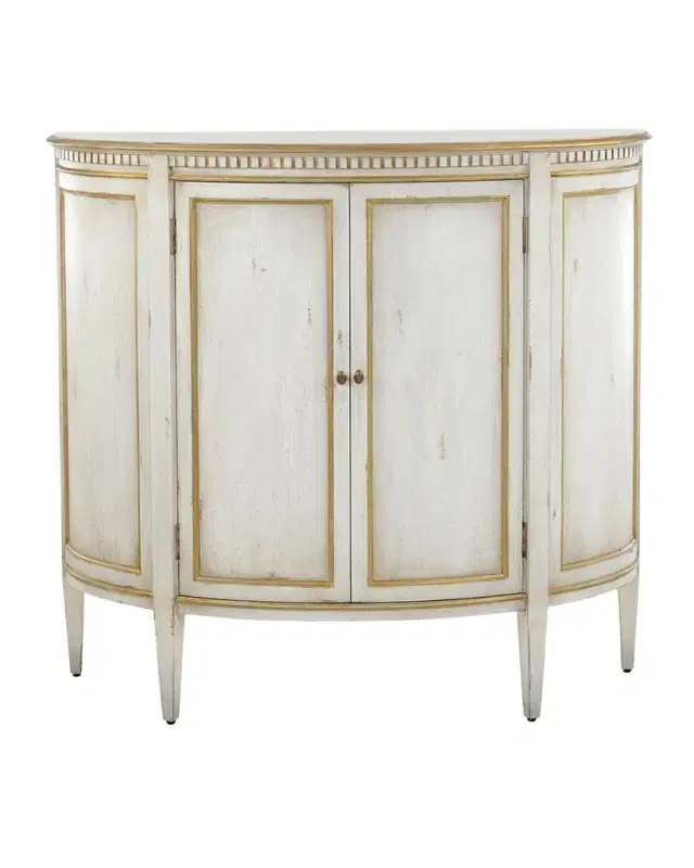 John-Richard Collection Volnay Demilune Cabinet