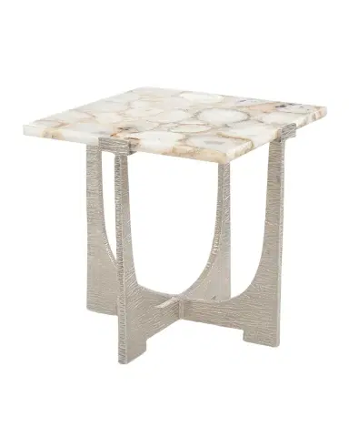John-Richard Collection Unity Agate End Table | Thumbnail 1 John-Richard Collection Unity Agate End Table | Thumbnail 1