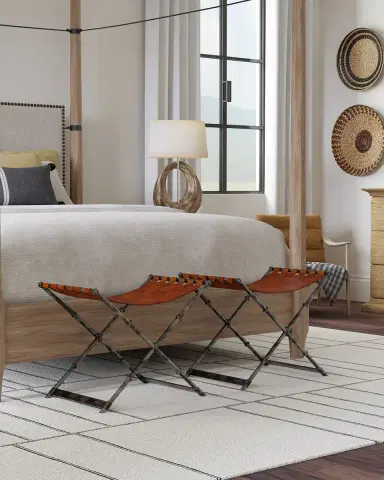 Sarreid Dalton Equestrian Bench | Thumbnail 5 Sarreid Dalton Equestrian Bench | Thumbnail 5