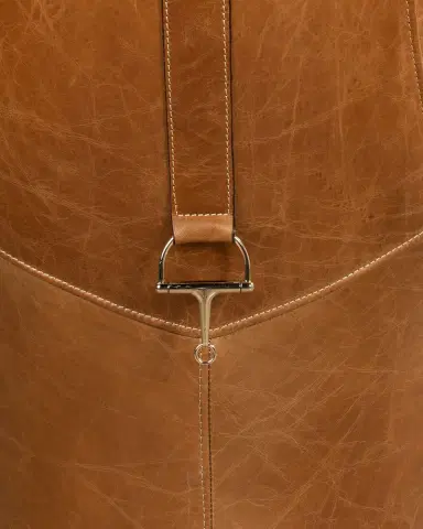 Sarreid Hera Leather Lounge Chair | Thumbnail 6 Sarreid Hera Leather Lounge Chair | Thumbnail 6