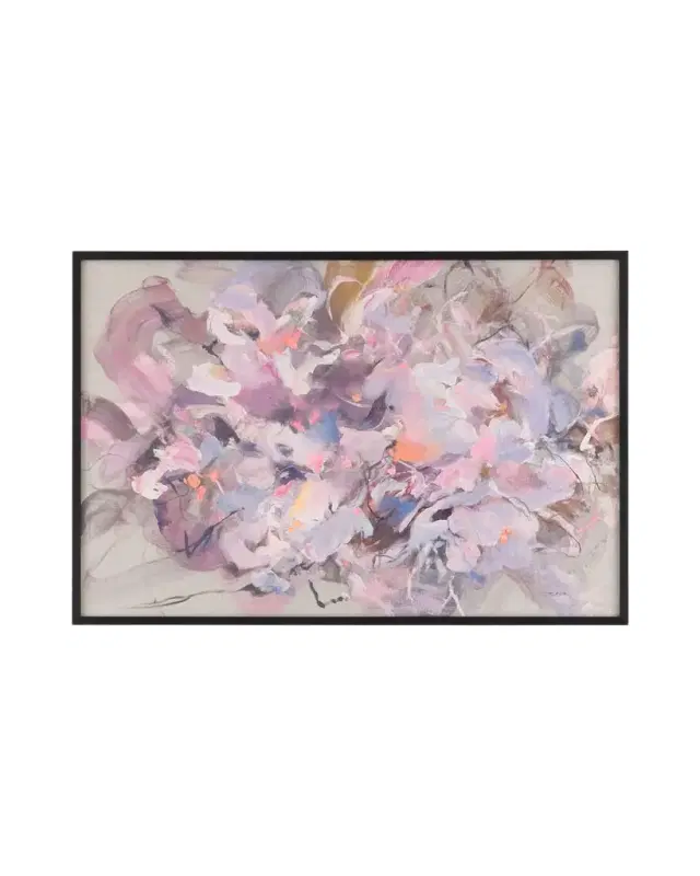 John-Richard Collection "Floral Palette II" Original Painting by Teng Fei