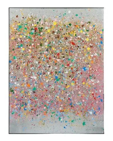 John-Richard Collection "Dancing Pigments I" Original Painting by Teng Fei | Thumbnail 1