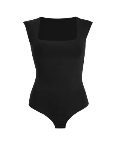 Commando Cap-Sleeve Neoprene Thong Bodysuit | Thumbnail 1 Commando Cap-Sleeve Neoprene Thong Bodysuit | Thumbnail 1
