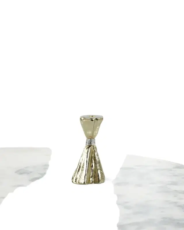 John-Richard Collection Taut Metal Candleholder, Small