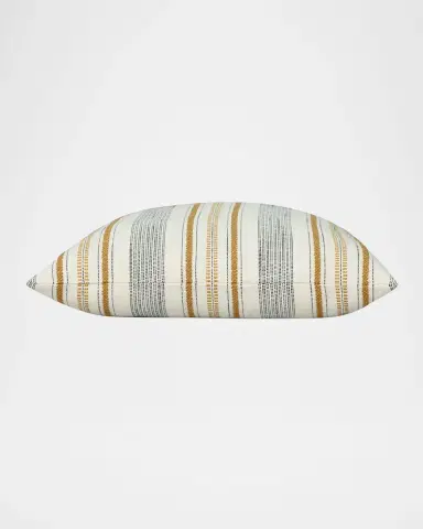 Elaine Smith Pathway Gold Indoor/Outdoor Pillow, 20" Square | Thumbnail 2 Elaine Smith Pathway Gold Indoor/Outdoor Pillow, 20" Square | Thumbnail 2
