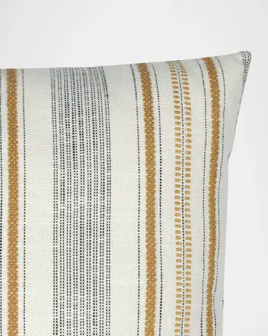 Elaine Smith Pathway Gold Indoor/Outdoor Pillow, 20" Square | Thumbnail 4 Elaine Smith Pathway Gold Indoor/Outdoor Pillow, 20" Square | Thumbnail 4