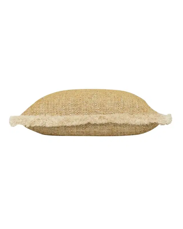 Elaine Smith Golden Hour Fringed Indoor/Outdoor Pillow, 20" Square