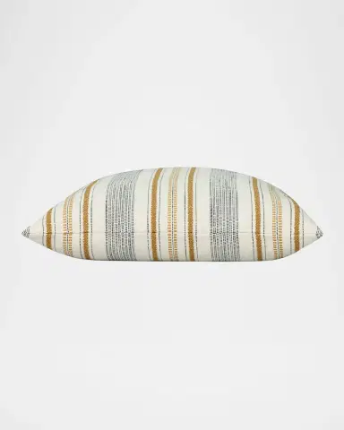 Elaine Smith Pathway Gold Indoor/Outdoor Lumbar Pillow, 12" x 20" | Thumbnail 2 Elaine Smith Pathway Gold Indoor/Outdoor Lumbar Pillow, 12" x 20" | Thumbnail 2