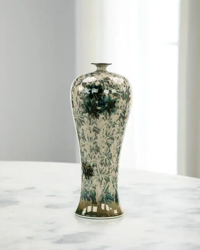 John-Richard Collection Porcelain Gardens Vase