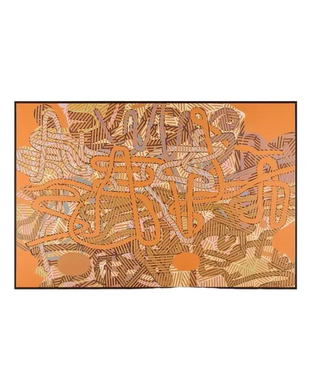 John-Richard Collection "Meandering Pathways" Original Oil Painting on Canvas by Teng Fei