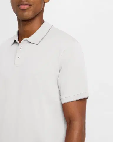 Giorgio Armani Men 's Tipped Pique Polo Shirt | Thumbnail 4