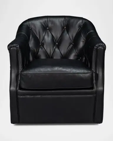 Sarreid Coolidge Swivel Chair | Thumbnail 2 Sarreid Coolidge Swivel Chair | Thumbnail 2