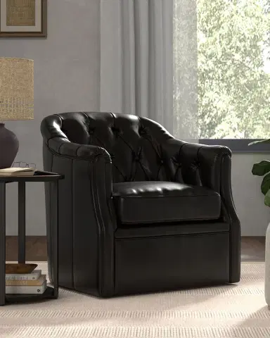 Sarreid Coolidge Swivel Chair | Thumbnail 5 Sarreid Coolidge Swivel Chair | Thumbnail 5