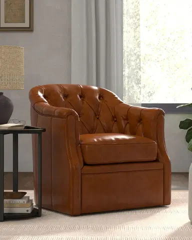 Sarreid Coolidge Swivel Chair | Thumbnail 5 Sarreid Coolidge Swivel Chair | Thumbnail 5