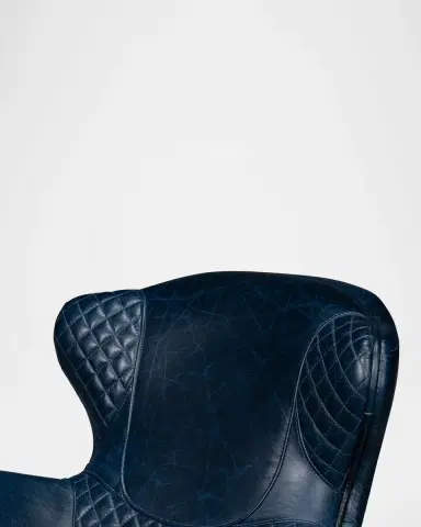 Sarreid Hera Leather Arm Chair | Thumbnail 4 Sarreid Hera Leather Arm Chair | Thumbnail 4