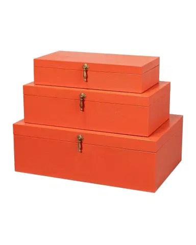 Sarreid Cosmos Nesting Boxes, Set of 3 | Thumbnail 1 Sarreid Cosmos Nesting Boxes, Set of 3 | Thumbnail 1