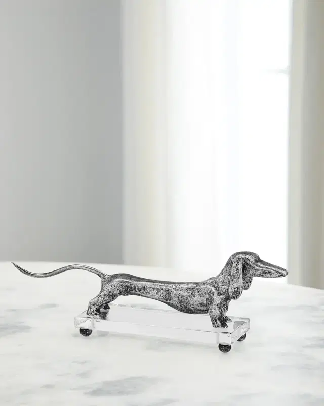 John-Richard Collection Dachshund Sculpture