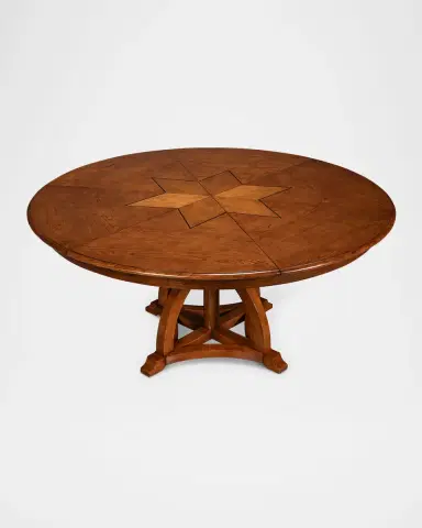 Sarreid Austin Jupe Dining Table, 55" | Thumbnail 2 Sarreid Austin Jupe Dining Table, 55" | Thumbnail 2