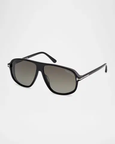 Tom Ford Men's Guillaume Acetate Aviator Sunglasses | Thumbnail 3 Tom Ford Men's Guillaume Acetate Aviator Sunglasses | Thumbnail 3
