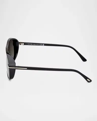 Tom Ford Men's Guillaume Acetate Aviator Sunglasses | Thumbnail 4 Tom Ford Men's Guillaume Acetate Aviator Sunglasses | Thumbnail 4