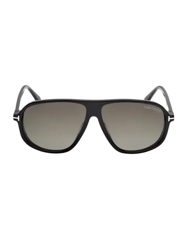 TOM FORD Men 's Guillaume Acetate Aviator Sunglasses