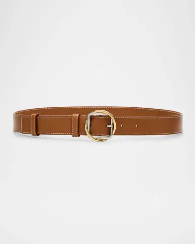 Jacquemus The Salon Buckled Leather Belt | Thumbnail 3