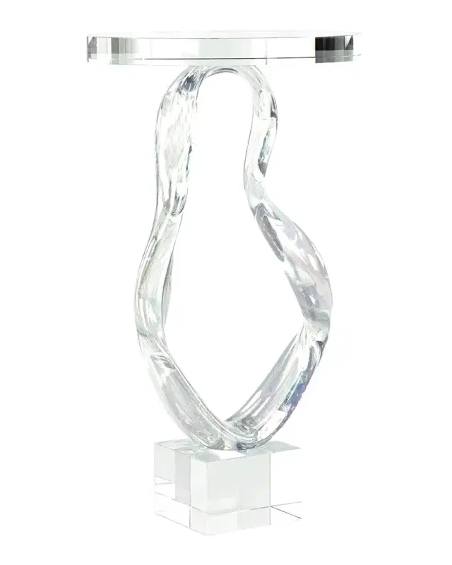 John-Richard Collection Prismatic Loop Martini Table