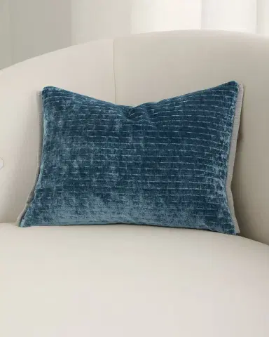 Designers Guild Mazarin Velvet Decorative Pillow, 12" x 16" | Thumbnail 1 Designers Guild Mazarin Velvet Decorative Pillow, 12" x 16" | Thumbnail 1