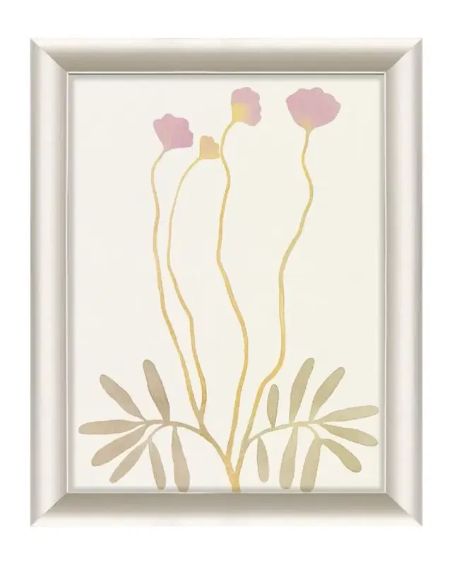 Paragon Decors "Soft Bloom" Framed Giclees by Aurora Bell, Set of 4
