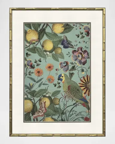 Paragon Decors "Floral Fruit Garden" Framed Giclees, Set of 2 | Thumbnail 2