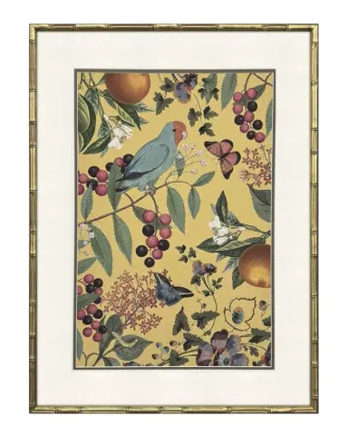 Paragon Decors "Floral Fruit Garden" Framed Giclees, Set of 2 | Thumbnail 1
