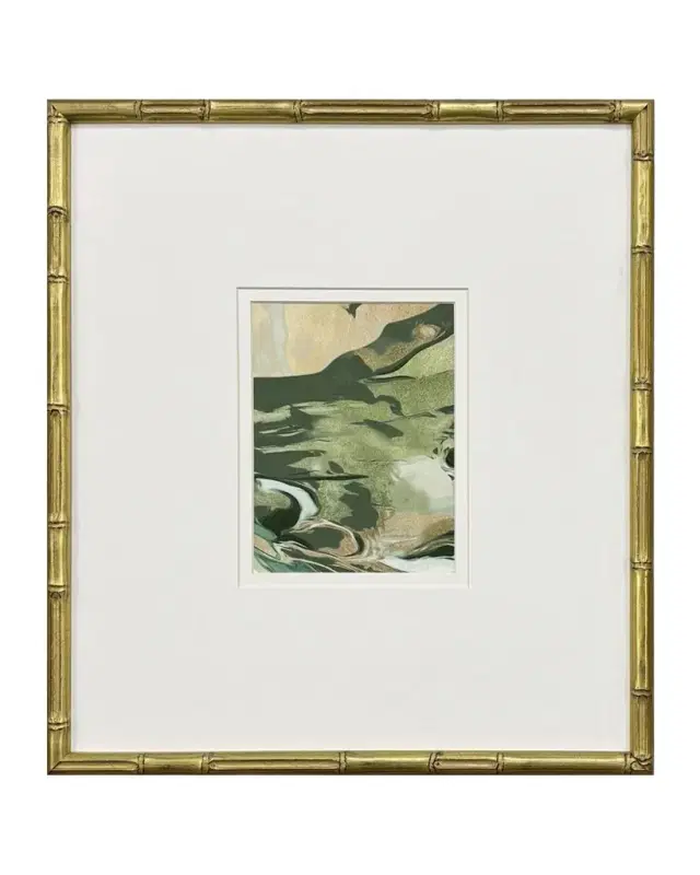 Paragon Decors "Verdant Fusion" Framed Giclees by Anne Rushout, Set of 4