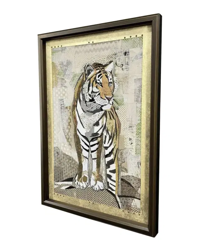 Paragon Decors "Tiger Strength" Framed Giclee by Jenny McGee