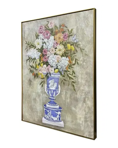 Paragon Decors "Arrangement in Blue" Hand-Embellished Giclee | Thumbnail 1 Paragon Decors "Arrangement in Blue" Hand-Embellished Giclee | Thumbnail 1