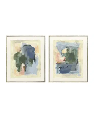 Paragon Decors "Palette Map II" Framed Giclees by June Erica Vess | Thumbnail 1 Paragon Decors "Palette Map II" Framed Giclees by June Erica Vess | Thumbnail 1