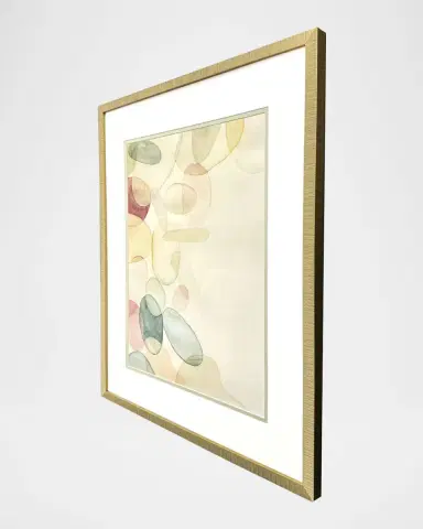 Paragon Decors "Pastel River Rock I" Framed Giclee by Grace Popp | Thumbnail 2 Paragon Decors "Pastel River Rock I" Framed Giclee by Grace Popp | Thumbnail 2