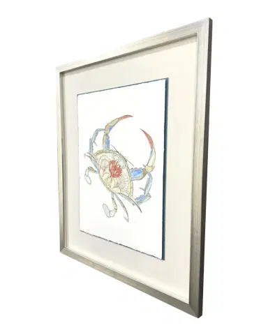 Paragon Decors "Crab Celebration I" Framed Giclee | Thumbnail 1 Paragon Decors "Crab Celebration I" Framed Giclee | Thumbnail 1
