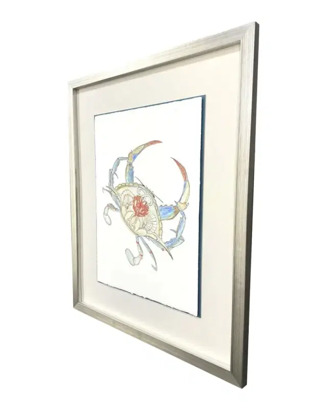 Paragon Decors "Crab Celebration I" Framed Giclee